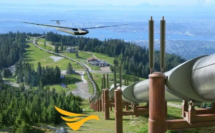BVLOS drone pipeline inspection
