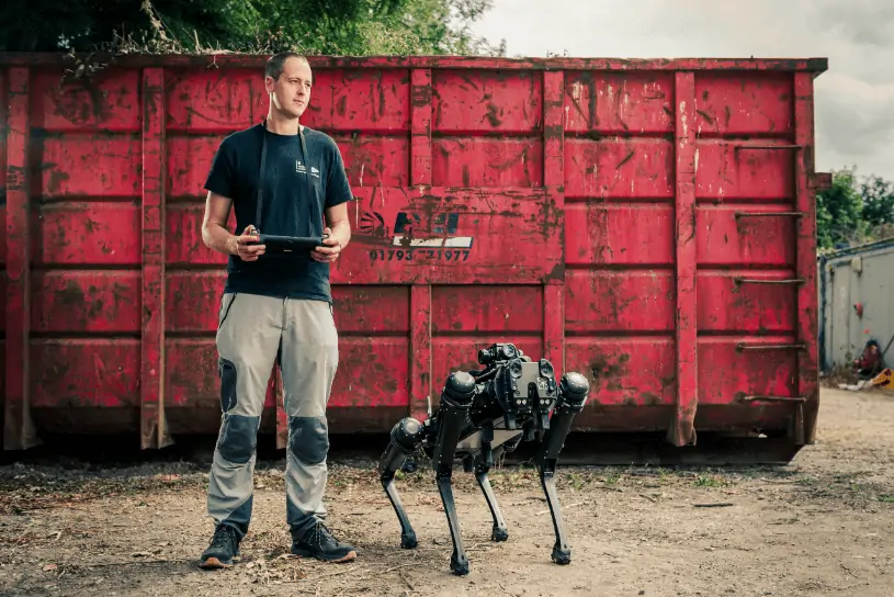 British Army Ghost V60 Robotic Dog