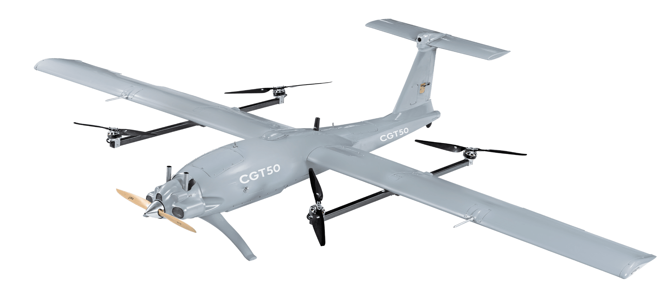 Cgt50 Autonomous Vtol Uav Fixed Wing Vtol Uav For Low Altitude Long