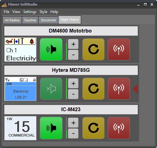 Mimer SoftRadio Radio remote control over IP | SoftRadio lets you remote  control any type of two way radio from a Windows PC.