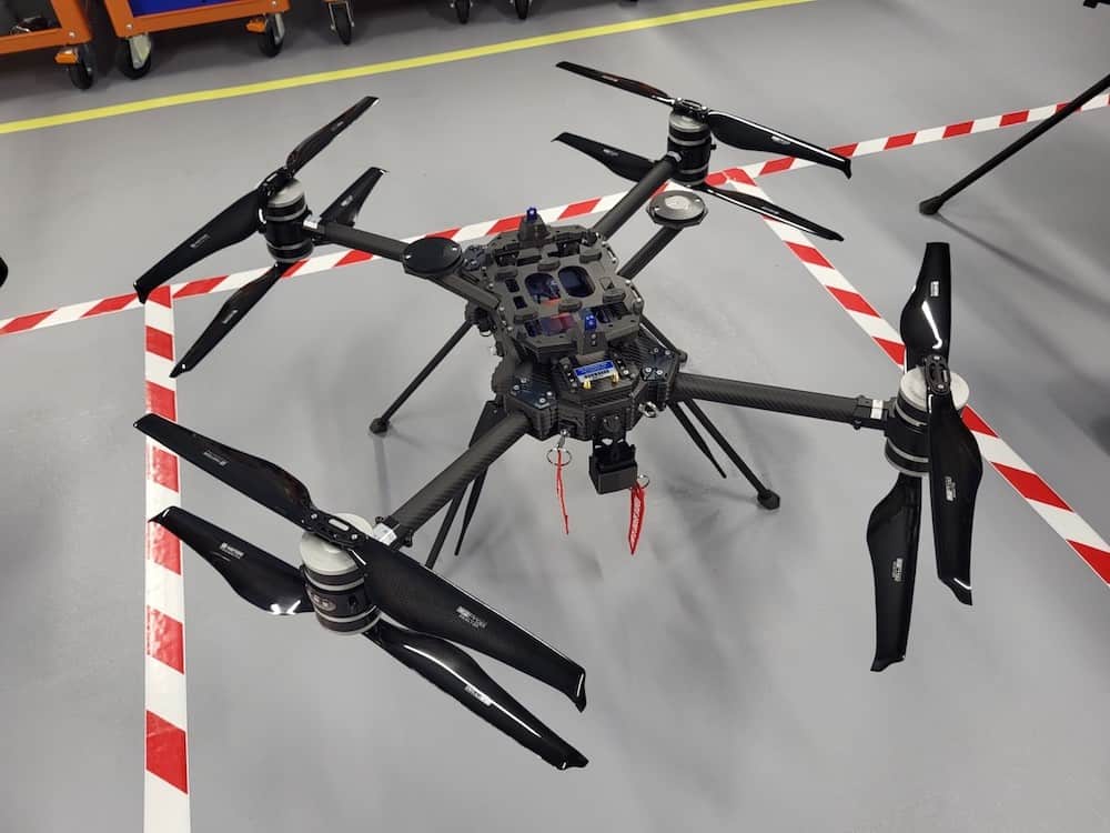 Latest store drone technology
