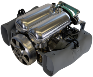 Heavy fuel UAV engine