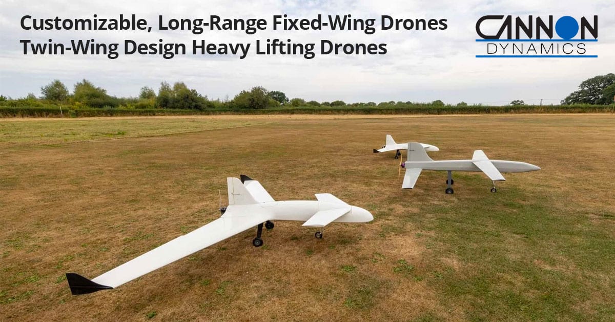 Long Drones Customizable Drones with Long | Twin-wing