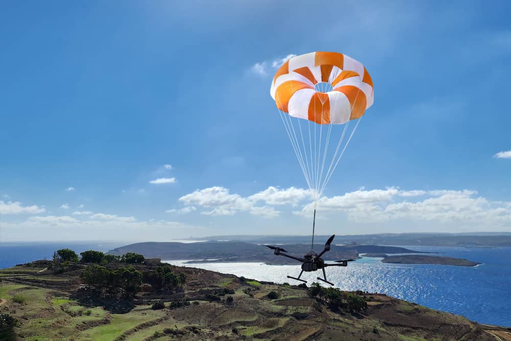 iris-ultra-parachute-with-drone-descending-1