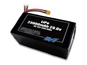 23,000 8S 29.6v LiPo Drone Battery Pack