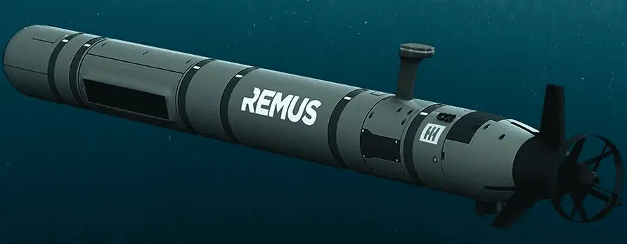 HII REMUS 620 with Kraken MINSAS 60 Payload