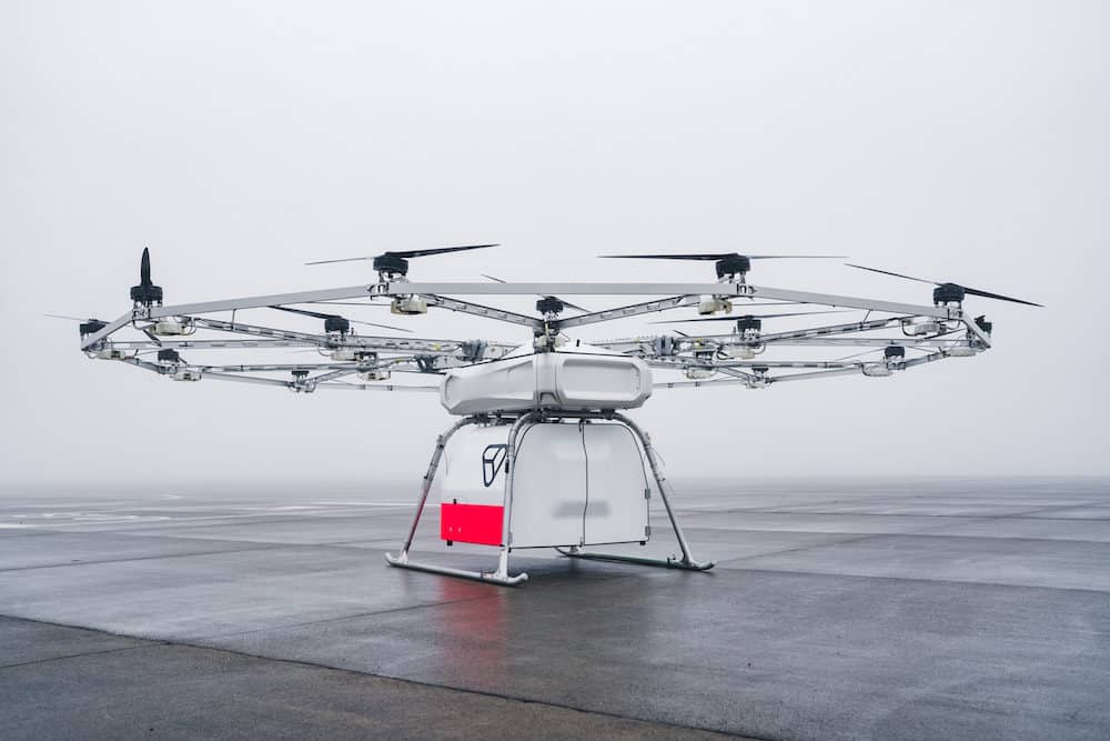 I skære ned Veluddannet Volocopter Heavy-Lift Cargo Drone Completes Deconfliction Test Flights | Unmanned Systems Technology I skære ned Veluddannet Volocopter Heavy-Lift Cargo Drone Completes Deconfliction Test Flights | Unmanned Systems Technology