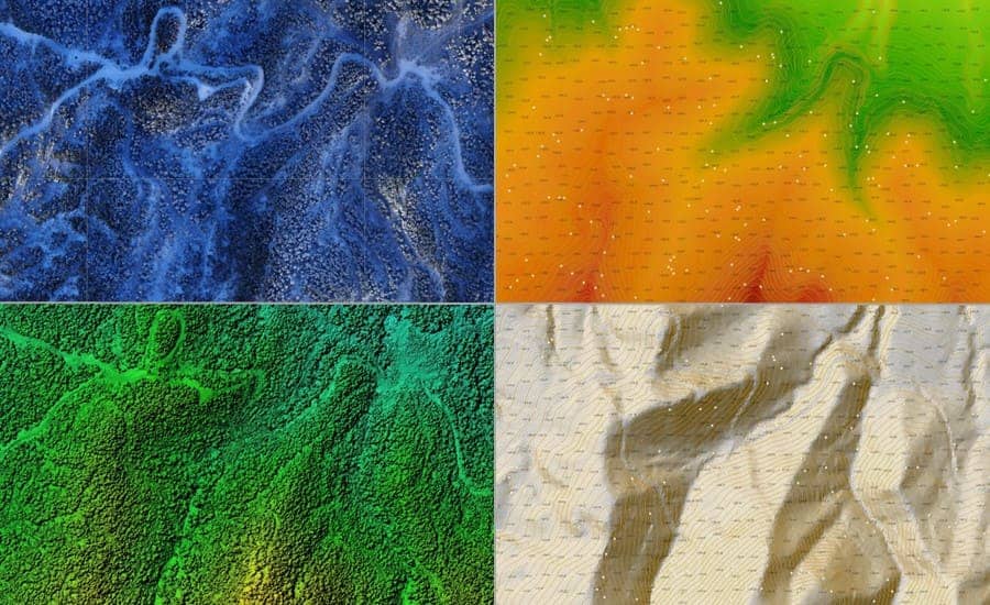 Using LiDAR to Create Digital Elevation - Contour Line Maps Alpha Air 450 