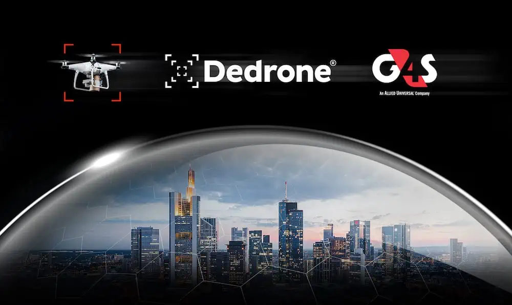 Dedrone G4S cUAS partnership