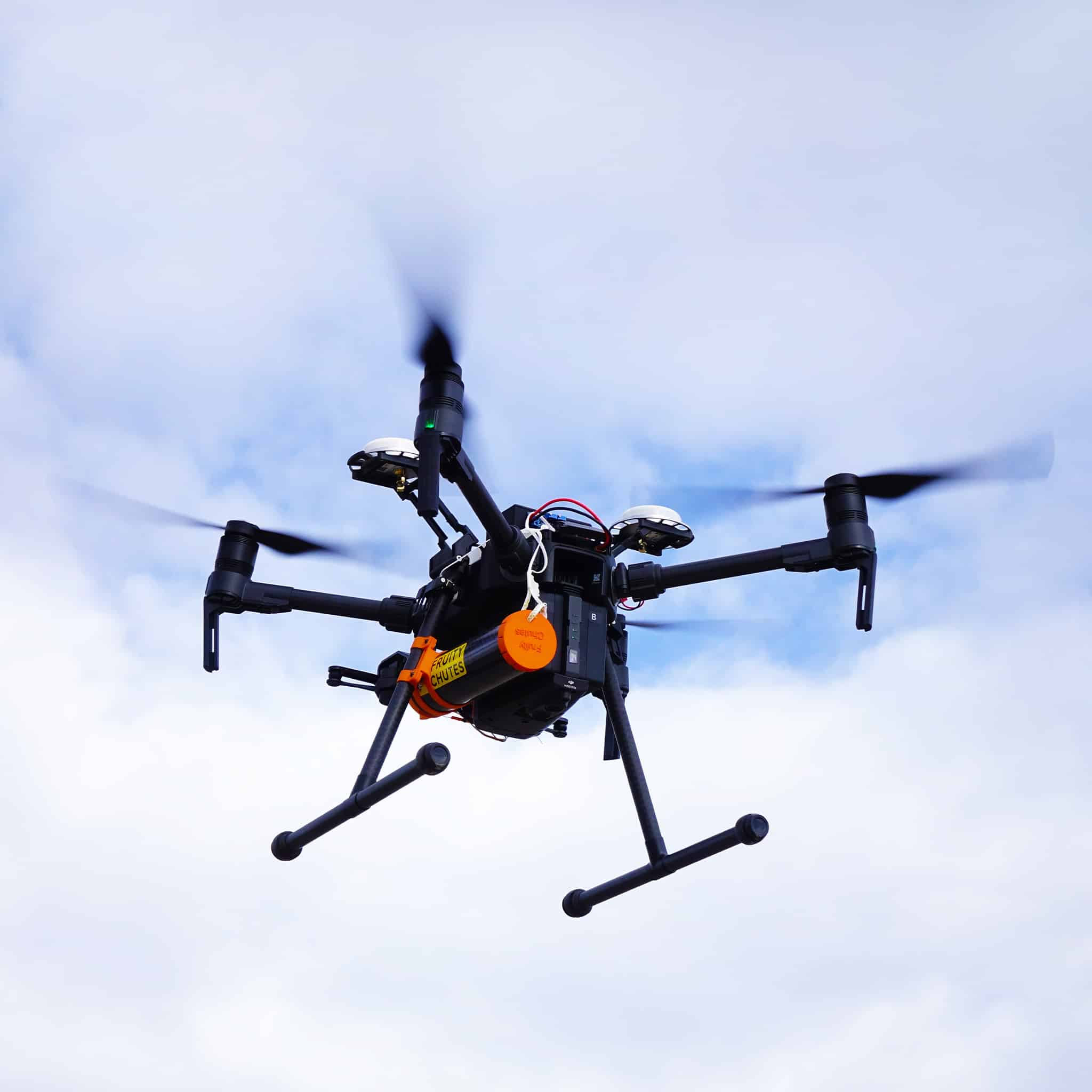 Harrier Ballistic Parachute Launchers Springpowered drone parachute