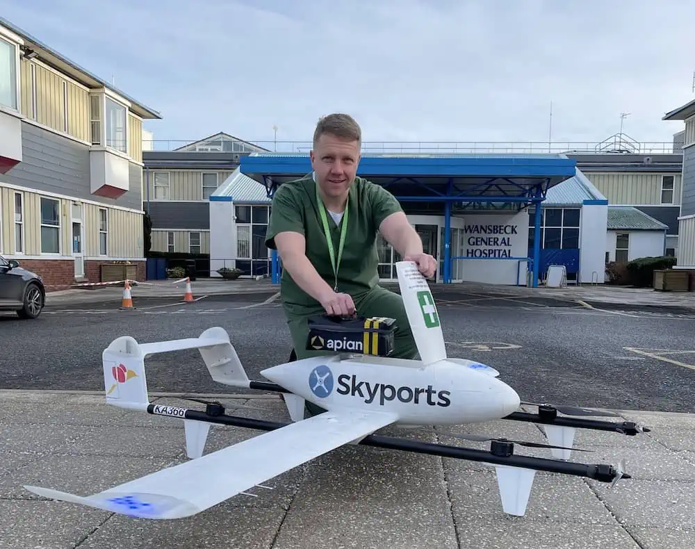 Apian UAV - Wansbeck General Hospital