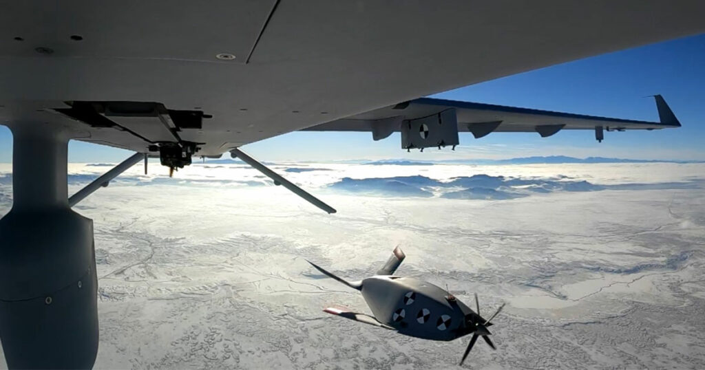 First Flight of Survivable Air-Launched Effect UAS