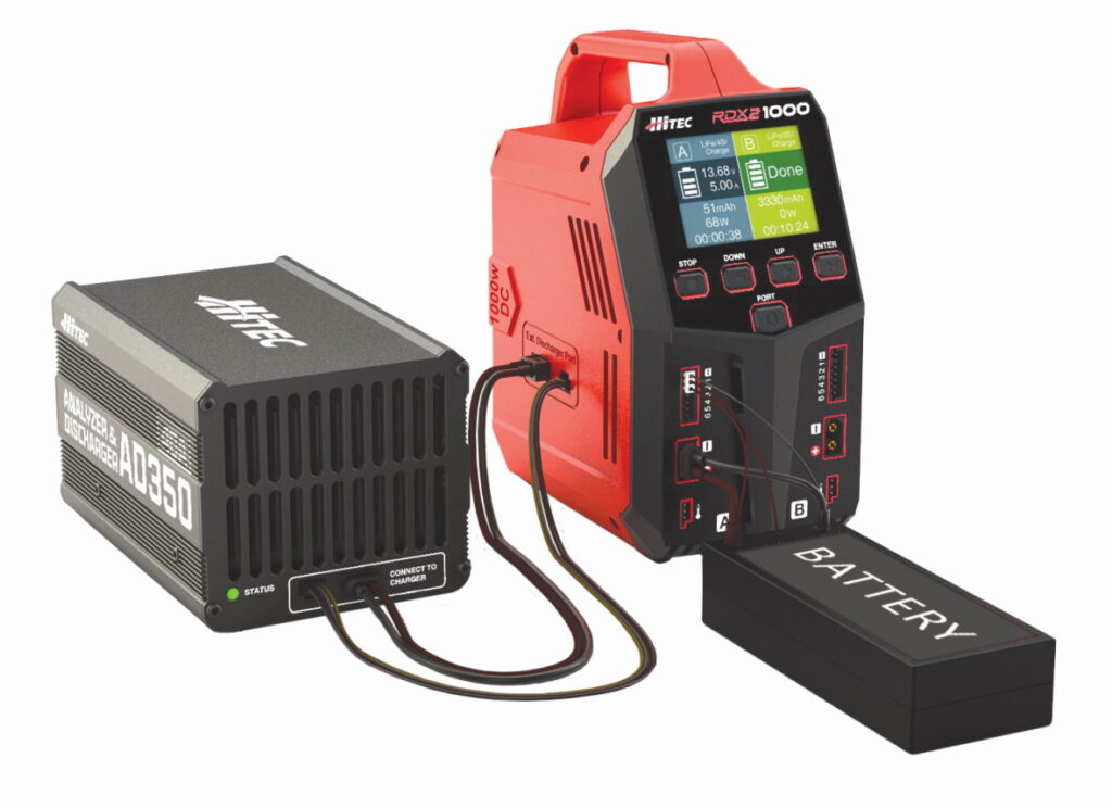 Hitec drone battery charging and discharging solutions