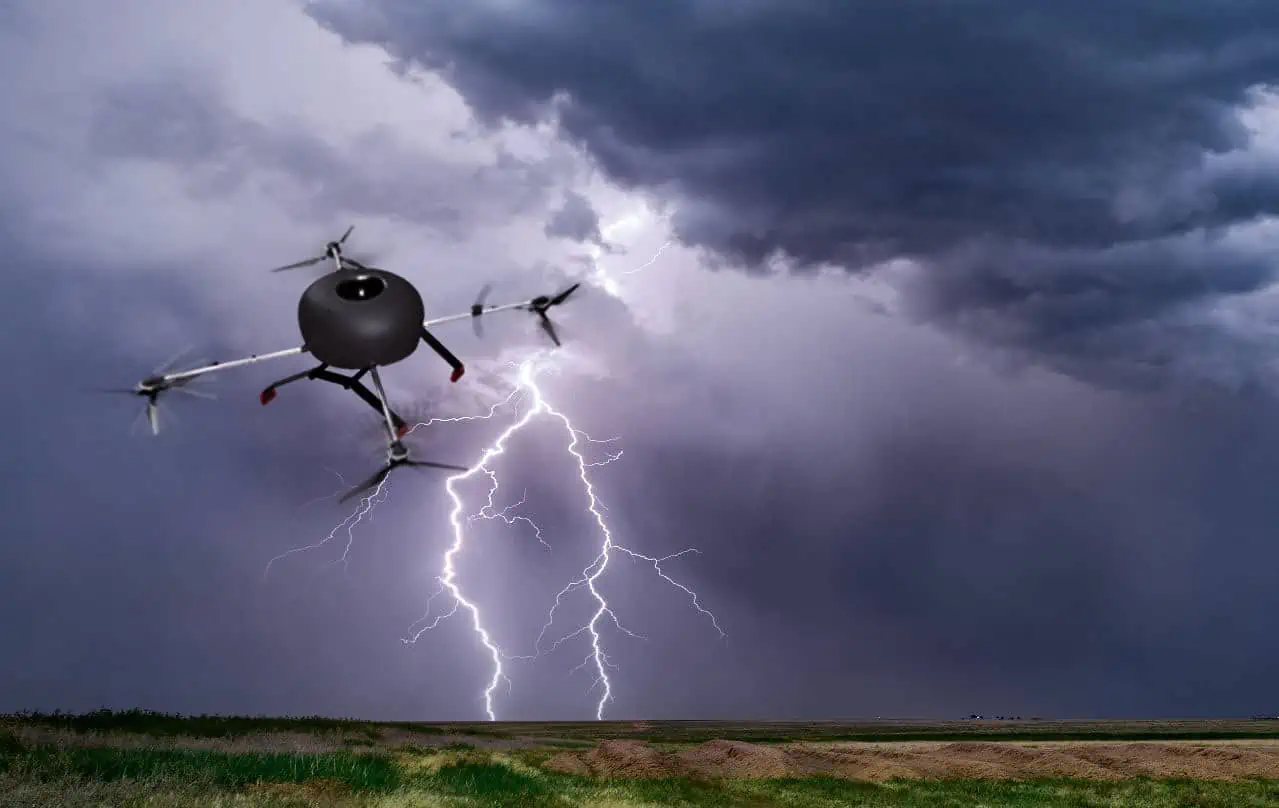 All-Weather Wind Resistant Drones, Dark Drone