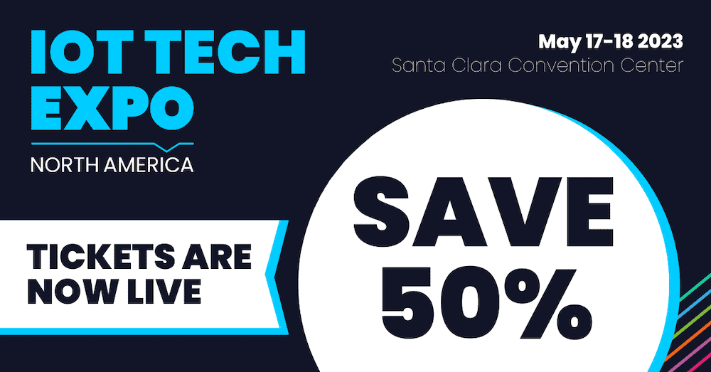 IoT Tech Expo 50% Off