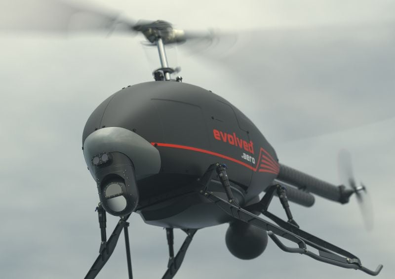 PT Series Smart Sensors Integrated with Unmanned Helicopter
