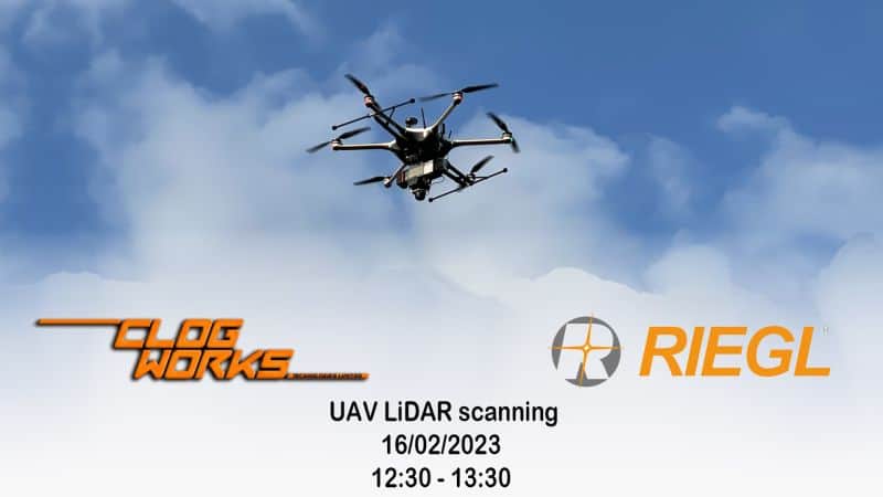 UAV Lidar scanning webinar