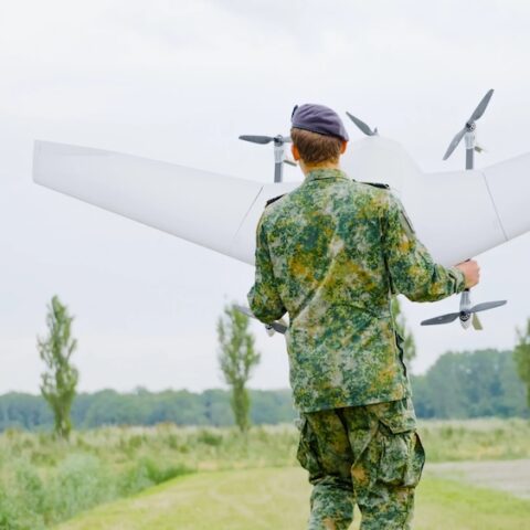 DeltaQuad Evo tactical VTOL UAV