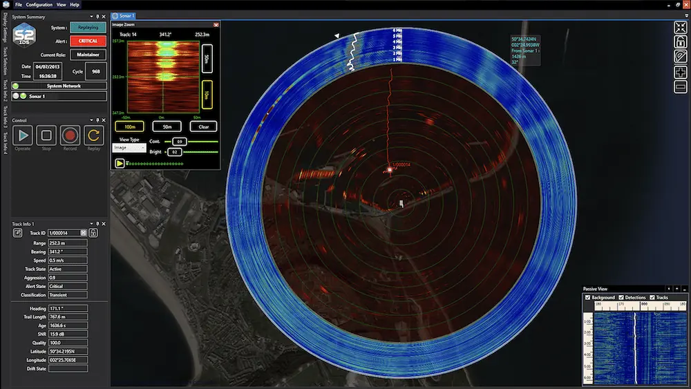 sentinel 2 display