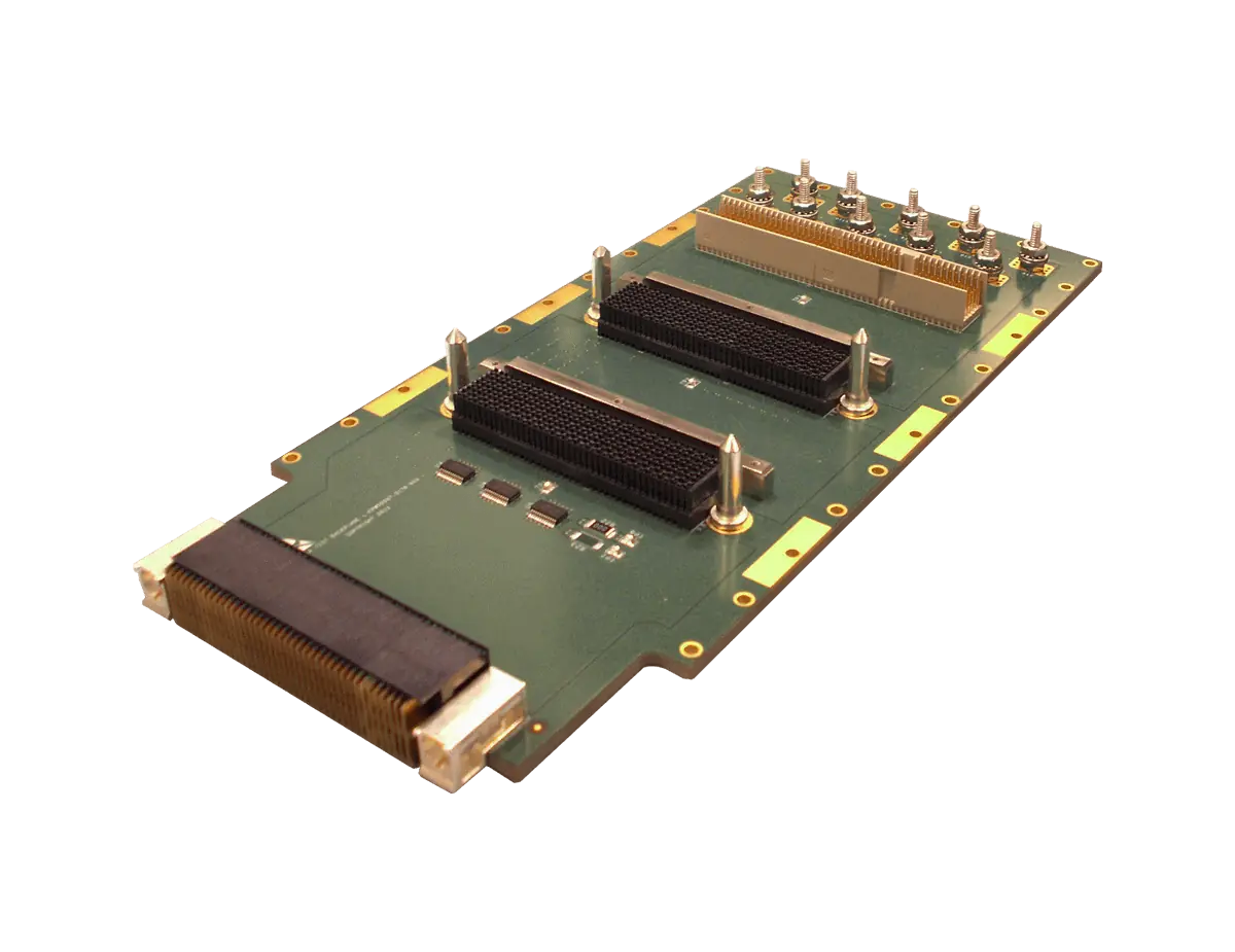 3U OpenVPX backplane for UAV radar