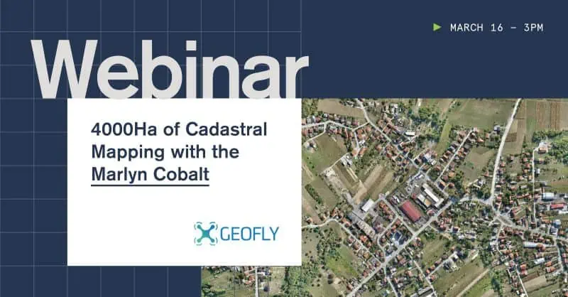 4000Ha of Cadastral Mapping with the Marlyn Cobalt