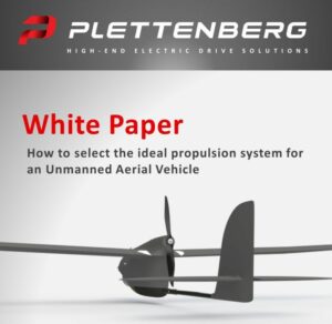 How to select the ideal propulsion system for a UAV