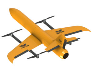 Turbojet VTOL target drone