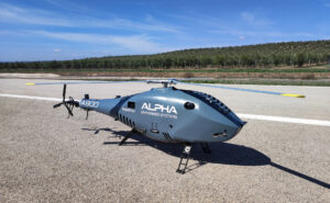 Helicopter UAV for maritime surveillance