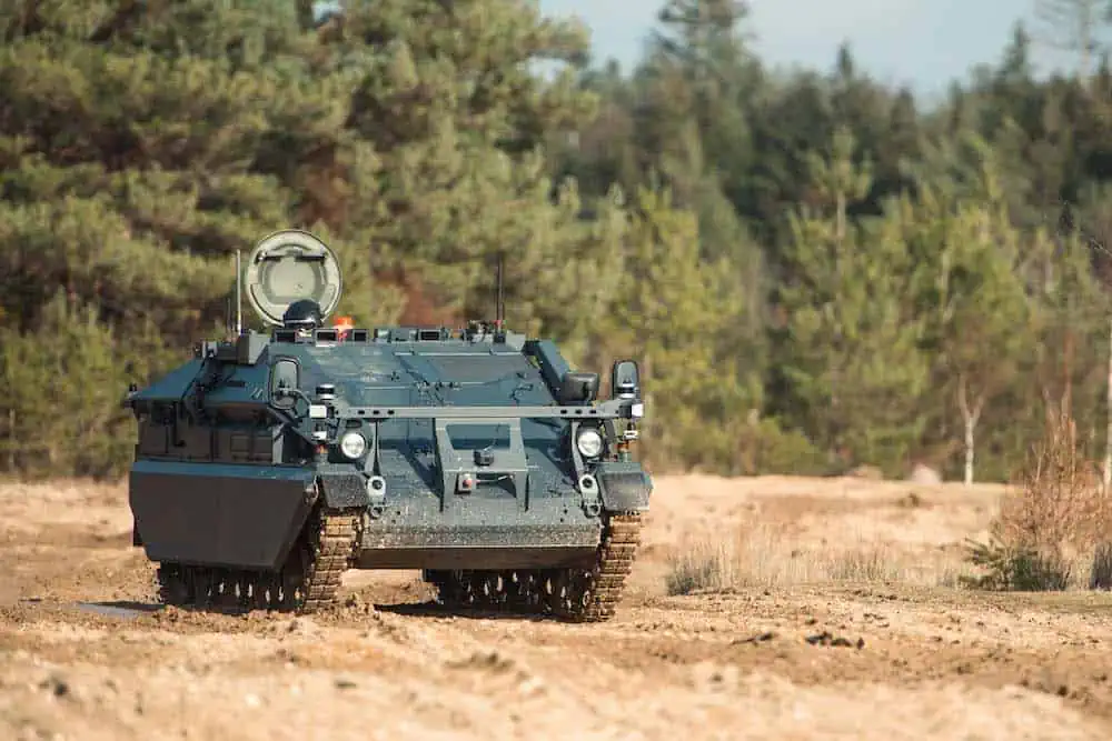 Heavy uncrewed ground vehicles testing at ATDU in Bovington