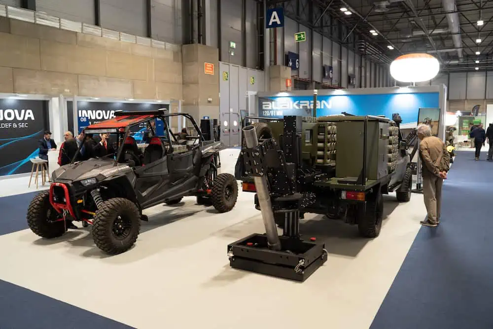 Alakran Mobile Mortar System Returns to Spain for FEINDEF 2023