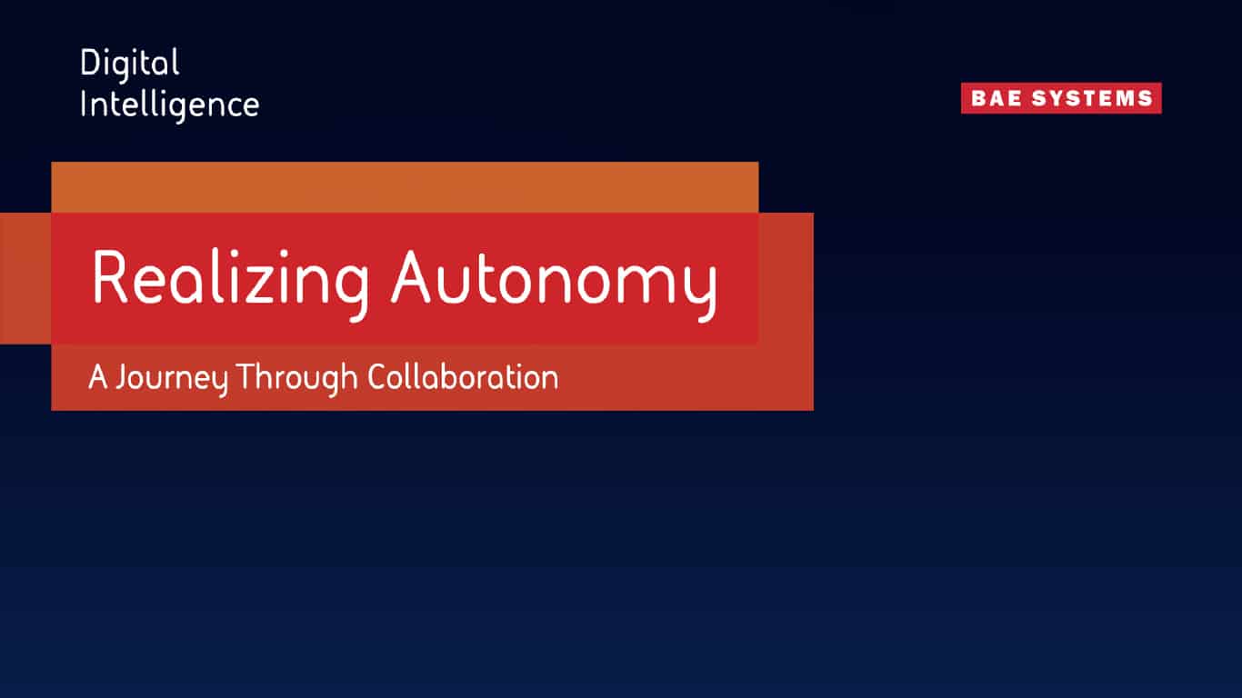 BAE Systems Digital Intelligence at Xponential Unmanned