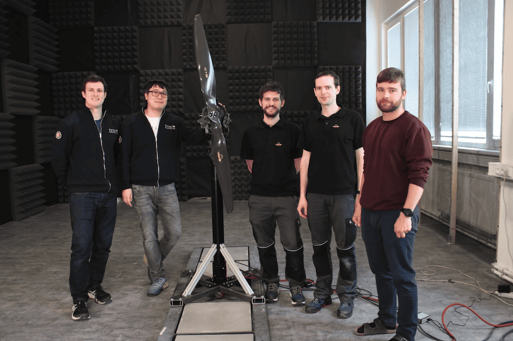 Engineers from Tyto Robotics and Mejzlik Propellers