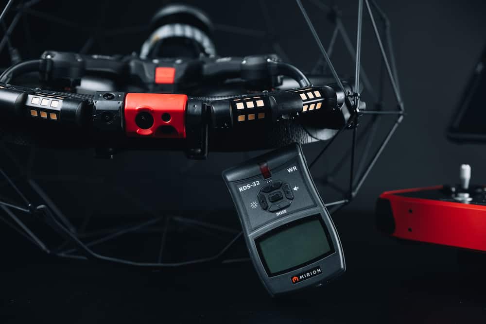 Radiation Surveying Payload for Elios 3 Indoor Inspection Drone UST