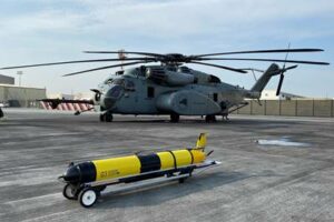 Slocum Glider AUV Successfully Launched from US Navy Helicopter