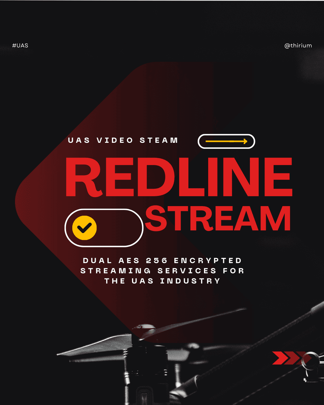 Redline stream streaming solution with dual aes 256 encryption