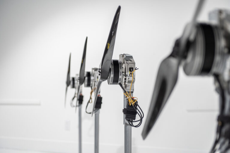 Distributed Electric Propulsion Testing Platform Launched Unmanned