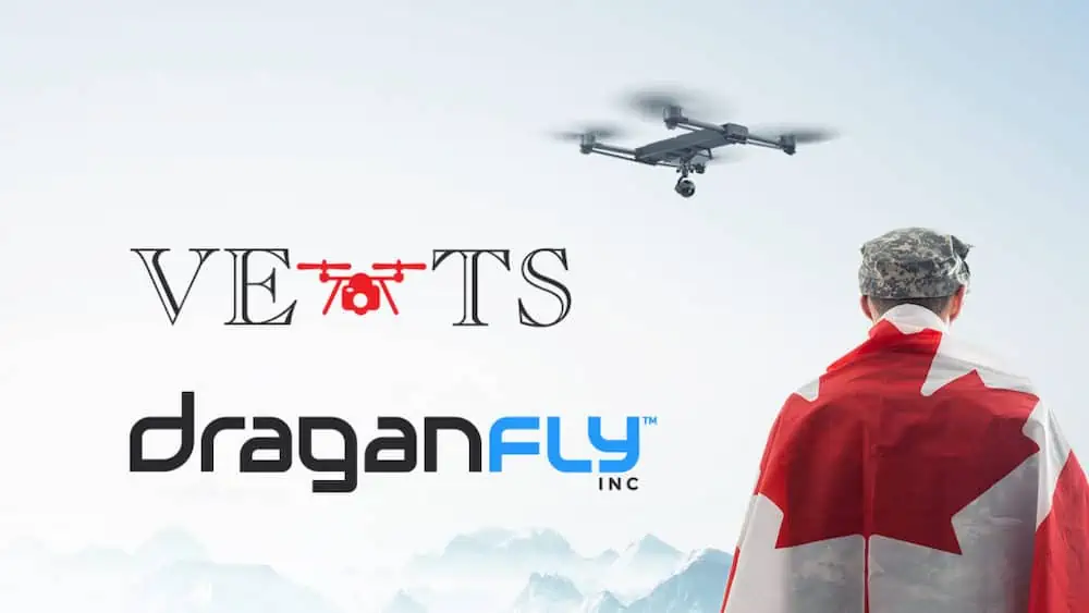 Draganfly to Provide Enhanced Drone Pilot Training to Canadian Veterans
