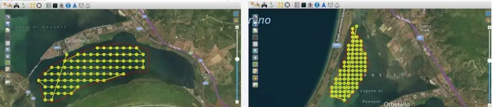 Fig. 3 Mission planning in USV base station software