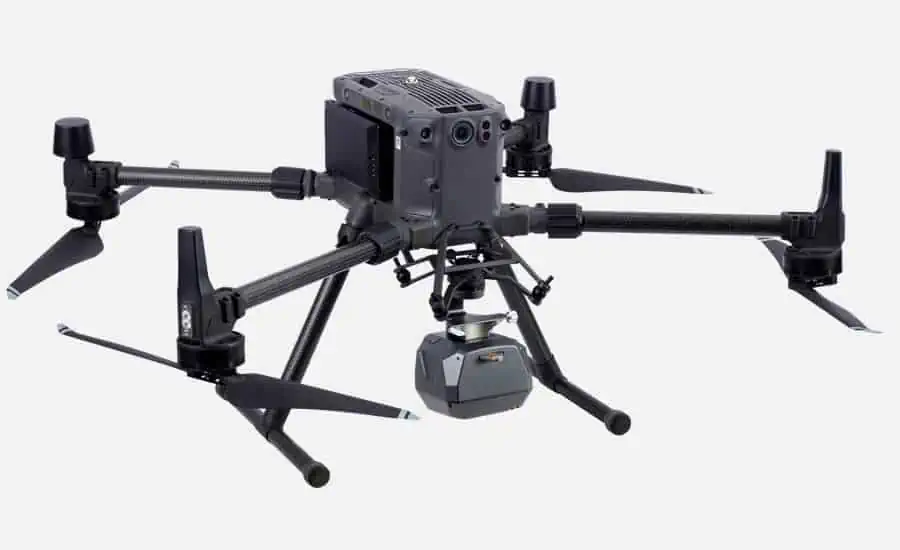 Figure 2. The C30 oblique camera that was installed on the DJI’s M300 UAV.