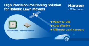 Harxon Antennas & Radios for Robotic Lawn Mowers