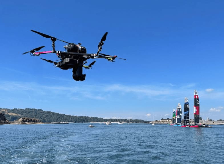 Intelligent Energys IE-SOAR fuel cell modules for UAVs used to film the 2022 Sail Grand Prix