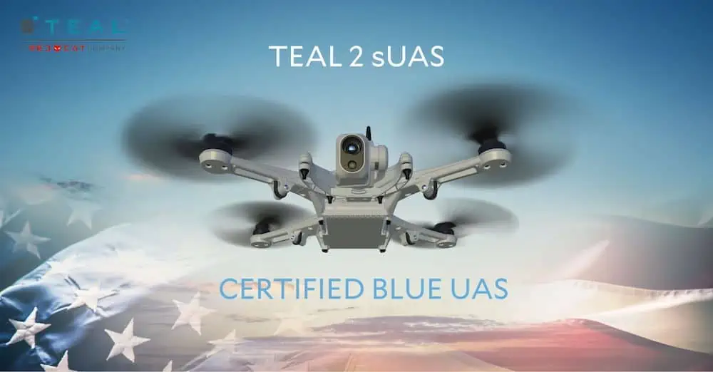 Teal 2 Military Drone Receives US DoD Blue UAS Approval