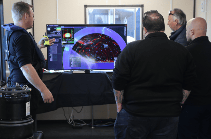 Wavefront's Live Demonstration of Sentinel Intruder Sonar | Unmanned ...