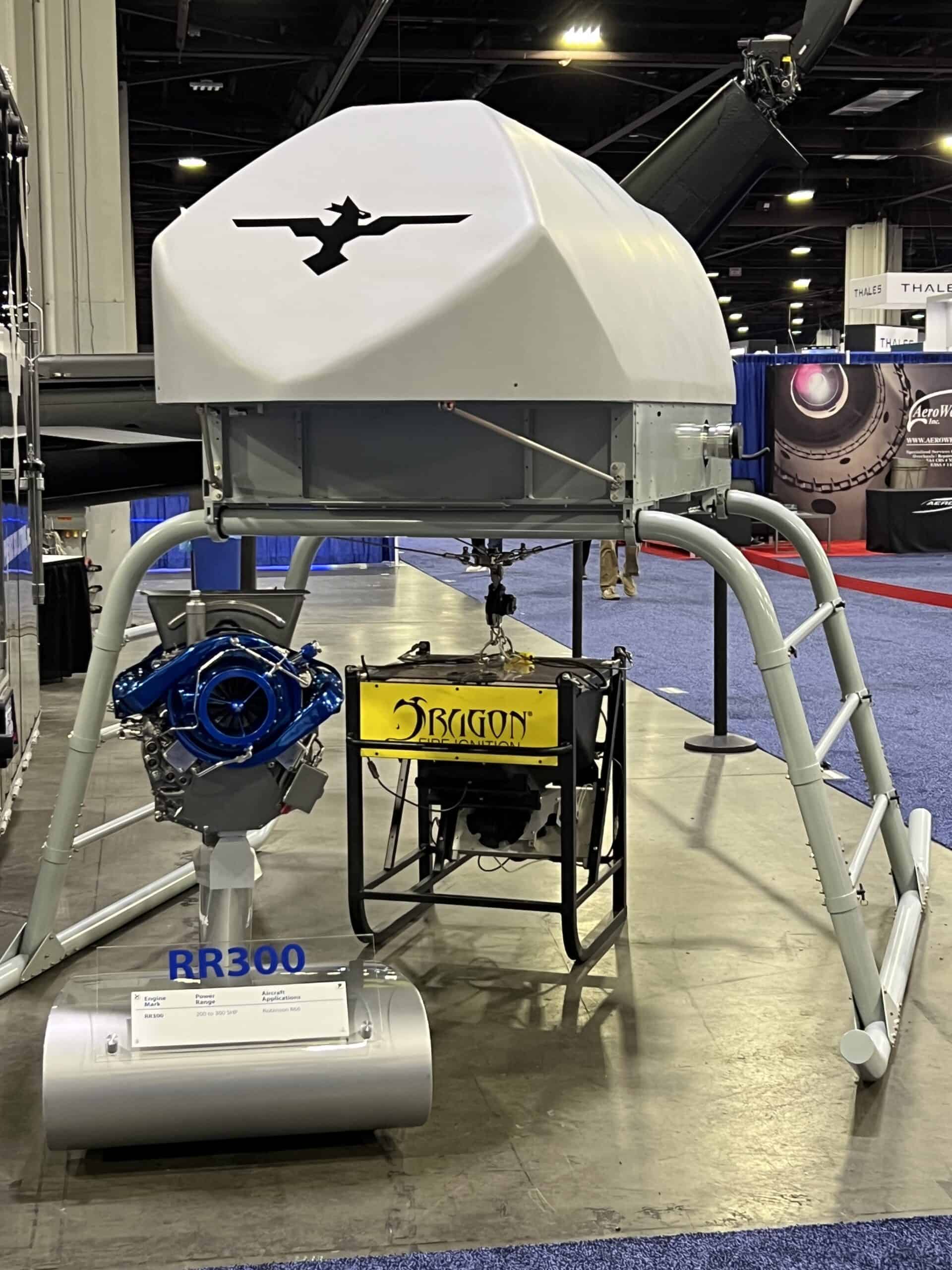 heavy lift unmanned helicopter