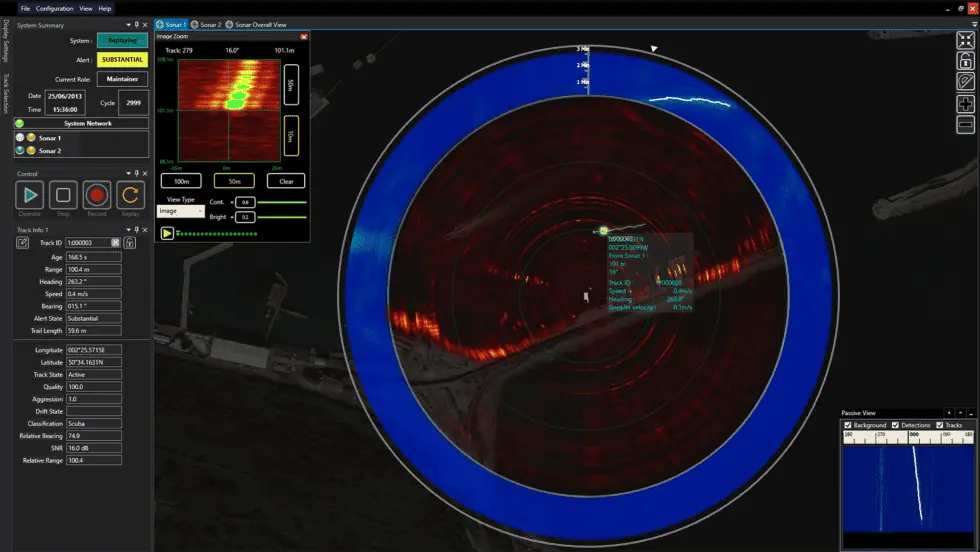 Active-and-Passive-tracks-on-SCUBA-Diver
