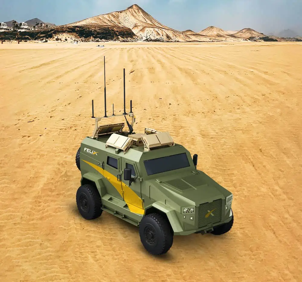 On-The-Move Counter-UAS System Exhibited at IDEF