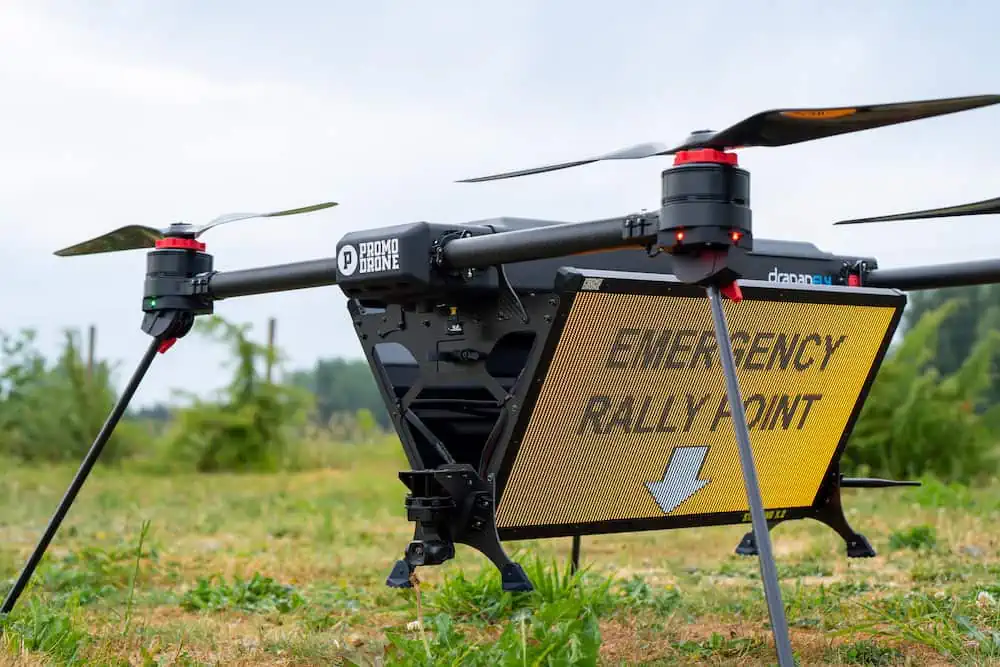 Outdoor Messaging & Aerial Advertising Drone Unveiled