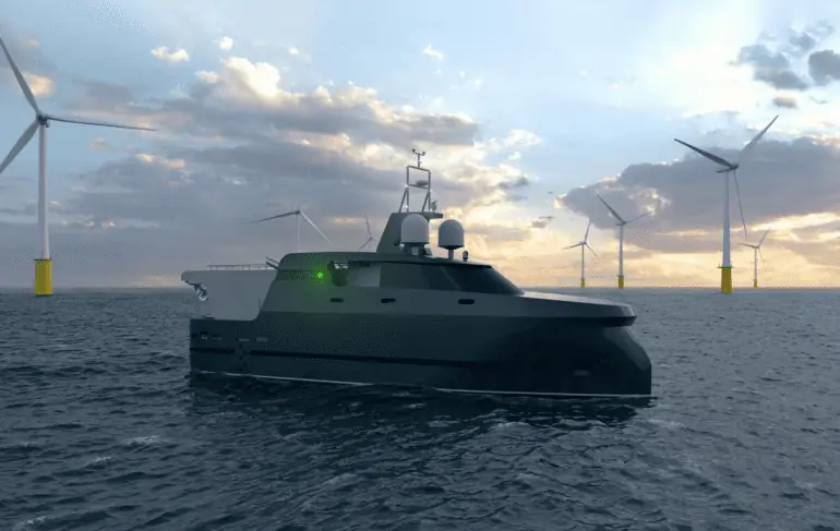 USV AS first uncrewed surface vessel (USV) integrated with Maritime Robotics Autonomous Navigation System