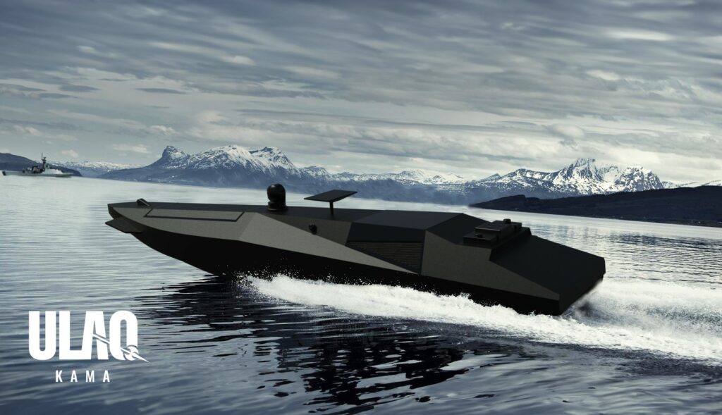 ULAQ KAMA expendable unmanned surface vessel introduced