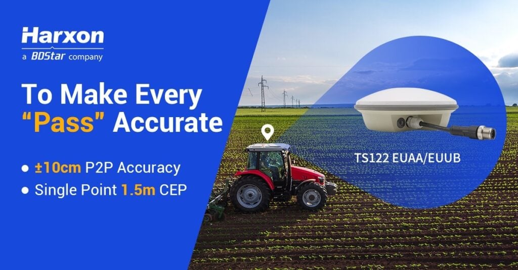 Harxon introduces GNSS solution for precision agriculture